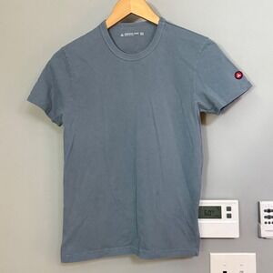 AMERICAN GIANT Womens XS Gray Crew Neck Short Sleeve T Shirt Made in USA